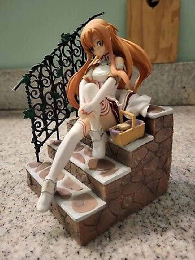 Furyu Sword Art Online (S.A.O) Figure Classic Version 1 Asuna on Stairs | eBay