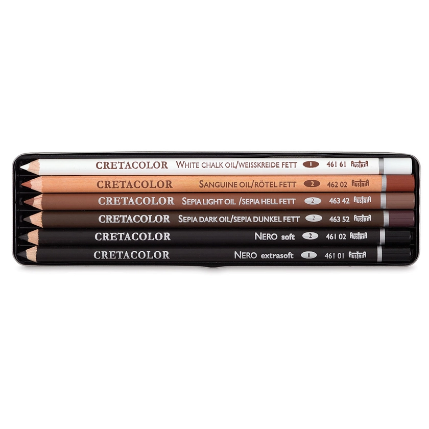 Cretacolor Oil Pencil Drawing Set