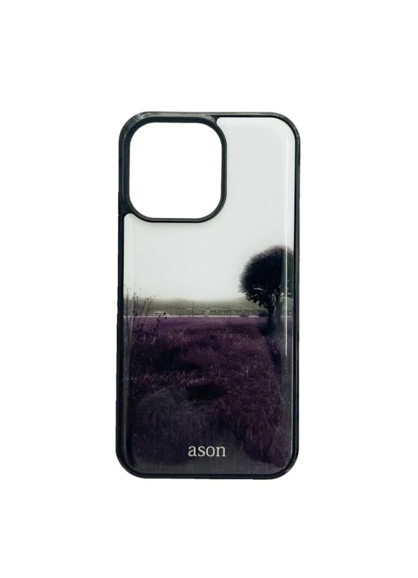 [AS ON] SS 24 PRINTING EPOXY PHONE CASE / LAVENDER