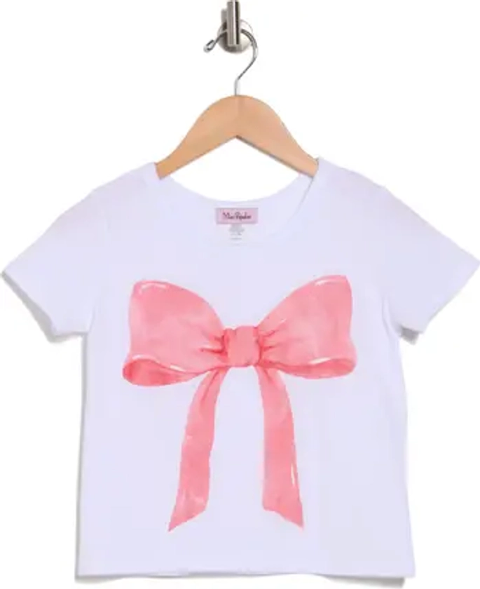 MISS POPULAR Kids' Bow Graphic T-Shirt | Nordstromrack