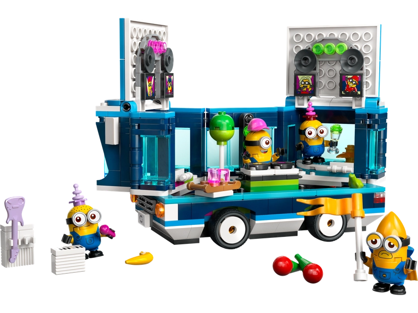 Minions' Music Party Bus 75581 | Despicable Me 4 | Buy online at the Official LEGO® Shop CA