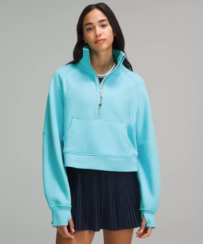 Scuba Oversized Funnel-Neck Half Zip | Women's Hoodies & Sweatshirts | lululemon