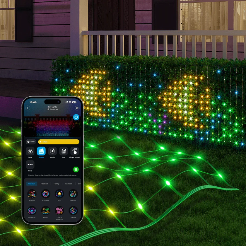 Govee Net Lights – LED Net Lights for Bushes & Outdoor Decor