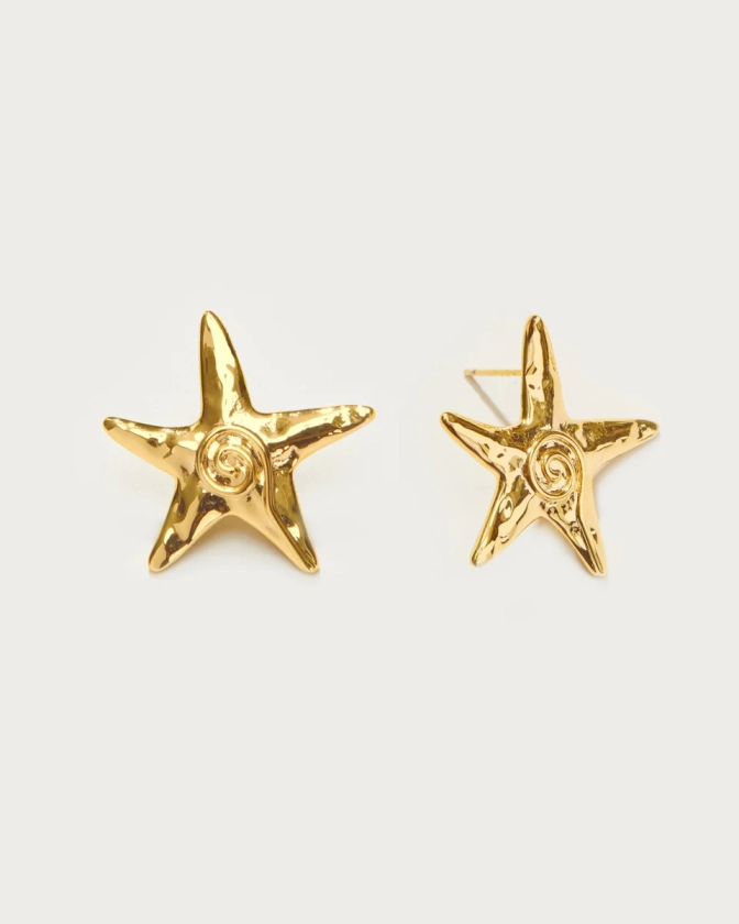 Starfish Stud Earrings| En Route Jewelry | En Route Jewelry