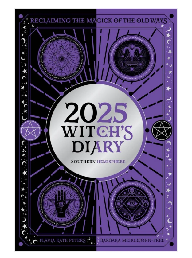 2025 WITCH'S DIARY Southern Hemisphere