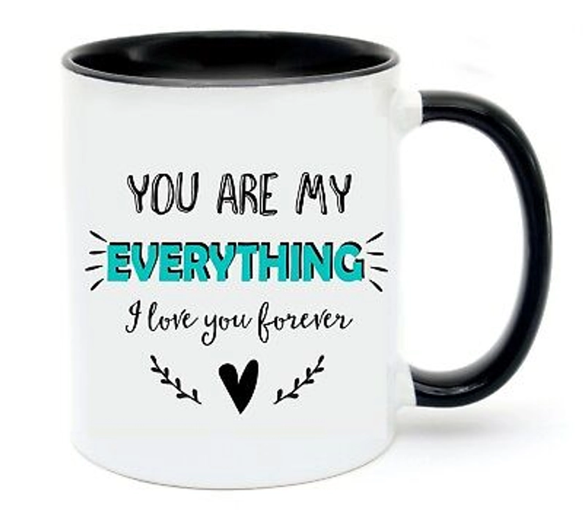 Husband Boyfriend Personalised Name I Love You Coffee Mug Birthday Present Gift | eBay