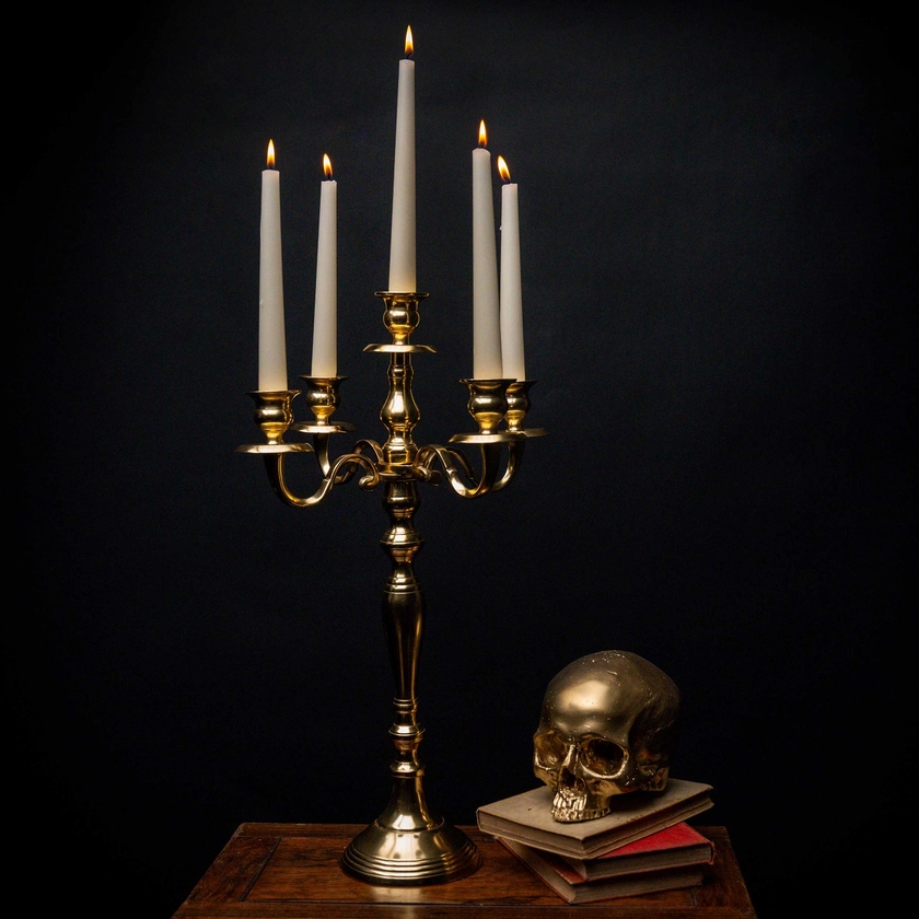 The Majestic Gold Candelabra