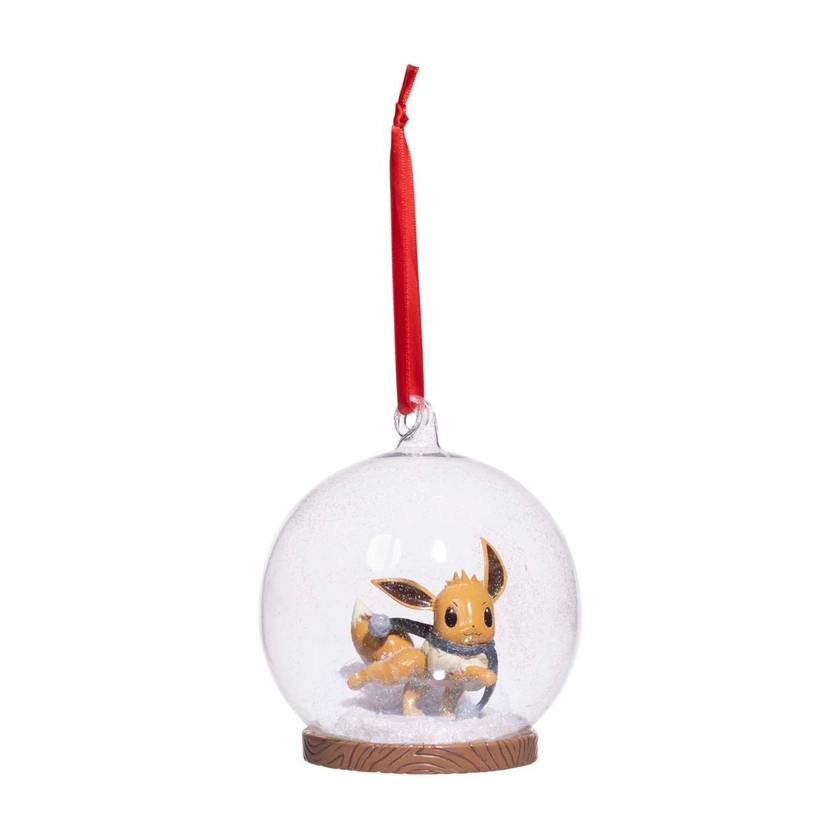 Eevee Pokémon Holiday Globe Ornament