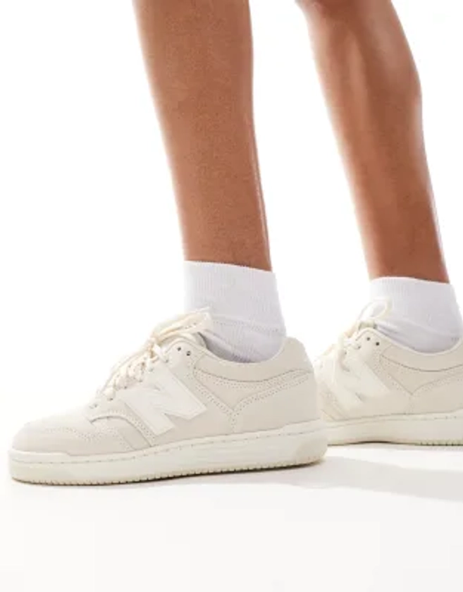 New Balance -  480 - Baskets - Blanc cassé | ASOS