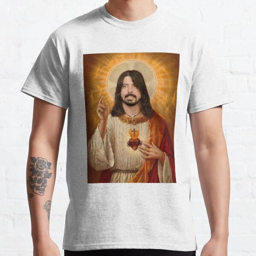 Dave Grohl Jesus | Classic T-Shirt