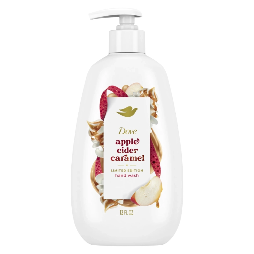 Dove Liquid Hand Wash Apple Cider Caramel Holiday Treats Limited Edition, 12 oz