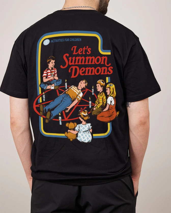 Let's Summon Demons Front and Back T-Shirt