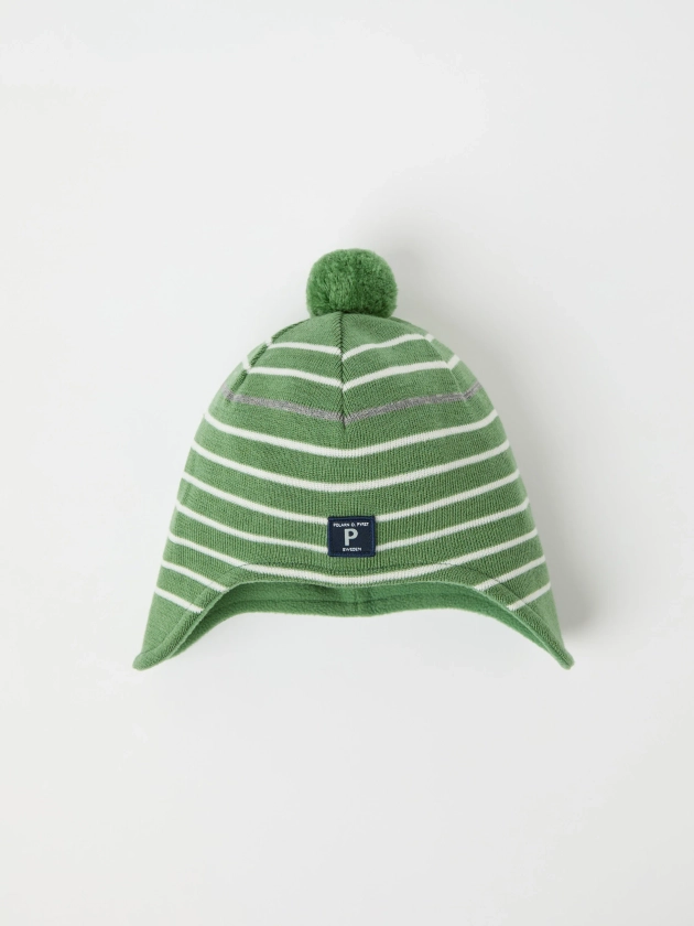 Merino Wool Kids Bobble Hat