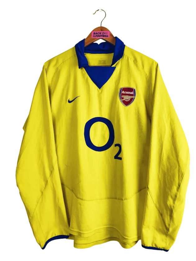 Maillot vintage 2003 / 2004 - Arsenal (L) - Back To The Football