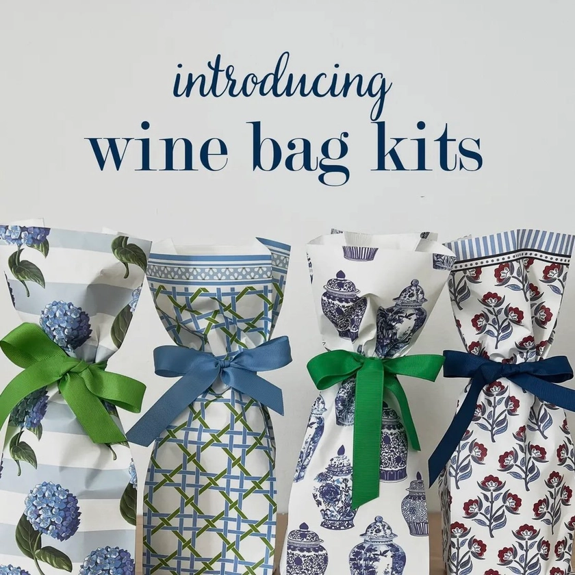 Paper Wine Bags, WH Hostess — Sumerford + Co.