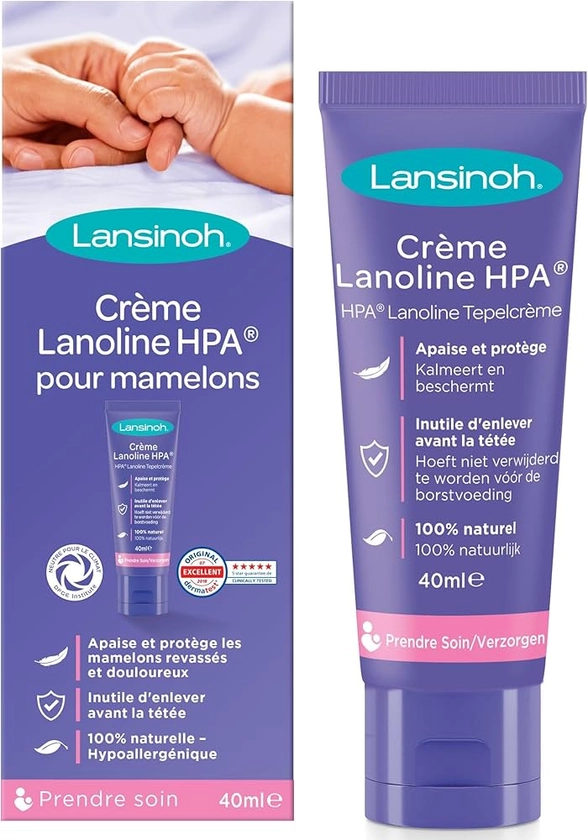 Lansinoh I Crème Lanoline HPA 40 ml