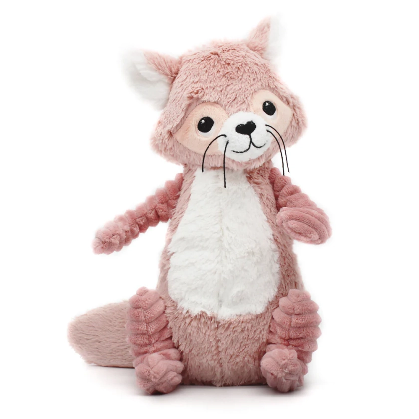 Peluche raton laveur Netoitou rose - Les Ptipotos