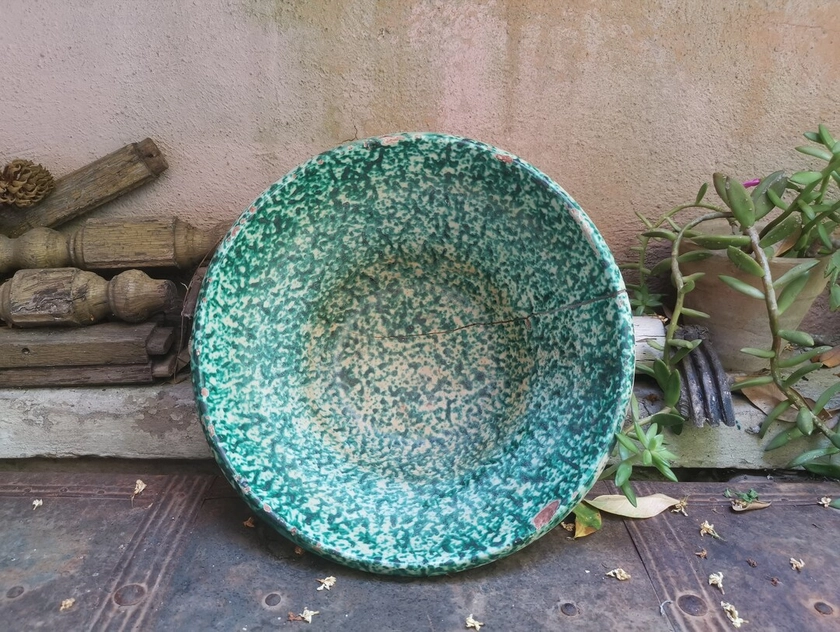 L Antique Glazed Terracotta Passata Bowl Dating From the Late 1800s, Grottaglie puglia Italia - Etsy Australia