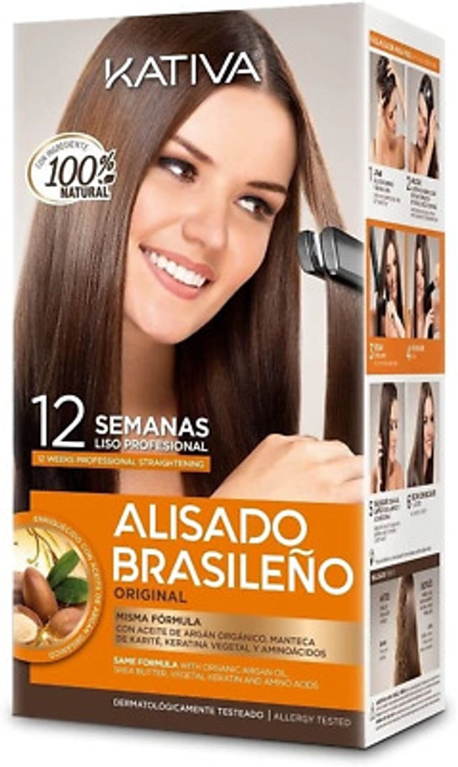 KATIVA Brazilian Straightening Kit | eBay