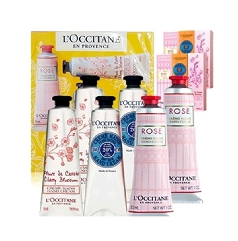 [62,780원]✨3+3✨LOCCITANE 록시땅 베스트 핸드크림 세트 30ml*6 (시어버터/체리블라썸/로즈)