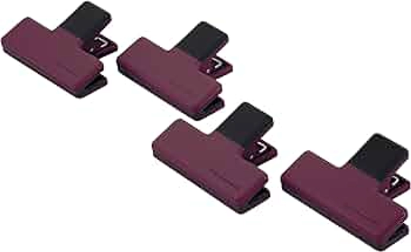 KitchenAid Kitchen Clips, Set of 4, Medium, Beetroot