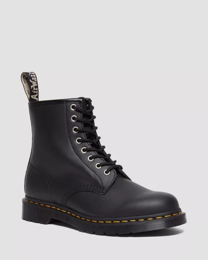 DR MARTENS Boots 1460 En Chutes De Cuir Reconditionn&eacute;es &Agrave; Lacets