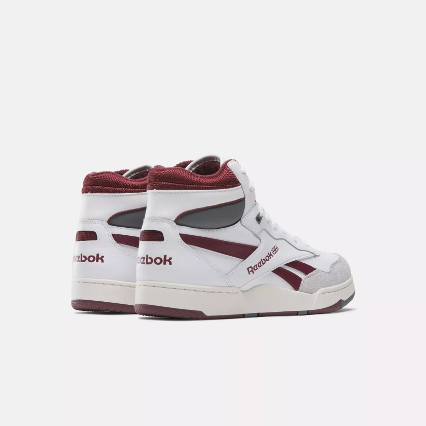 BB 4000 II Mid Shoes - White / Classic Maroon / Pure Grey 6 | Reebok