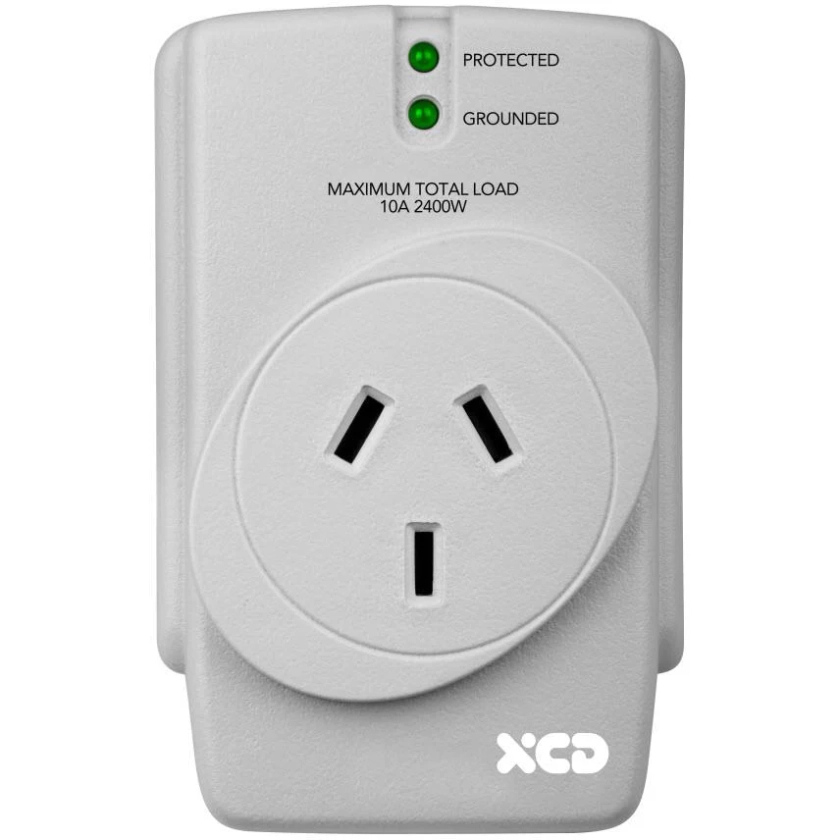 XCD Single Socket Surge Protector