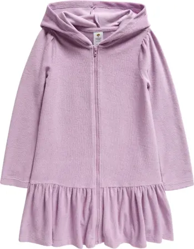 Kids' Hooded Terry Cover-Up Dress