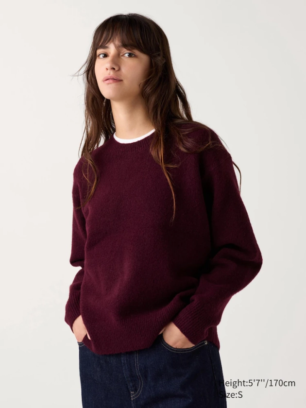 Pull en Maille Soufflée Yarn pour Femme | UNIQLO FR