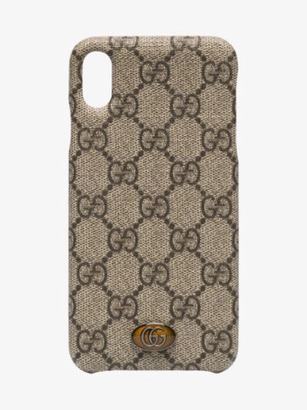 Gucci brown Ophidia iPhone XS Max case | Browns