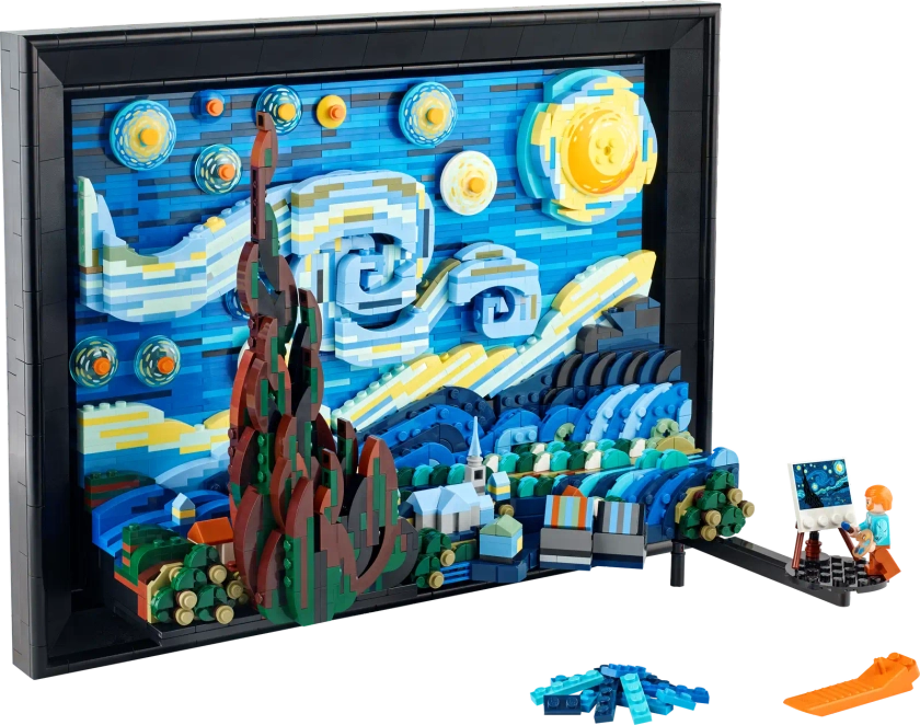 Vincent van Gogh - La Nuit étoilée LEGO
