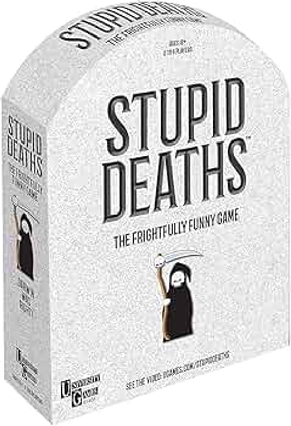 Paul Lamond Games Stupid Deaths Board Game,Black