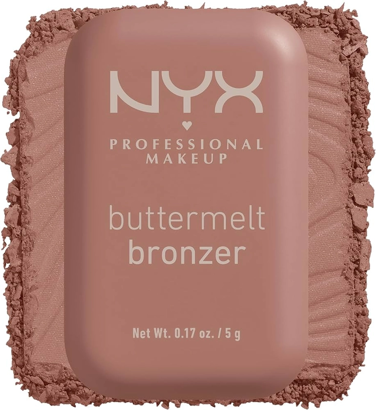 NYX PROFESSIONAL MAKEUP - Bronzeur Crème - Utilisation Corps et Visage - Buttermelt Bronzer, Teinte : Desserve Butta