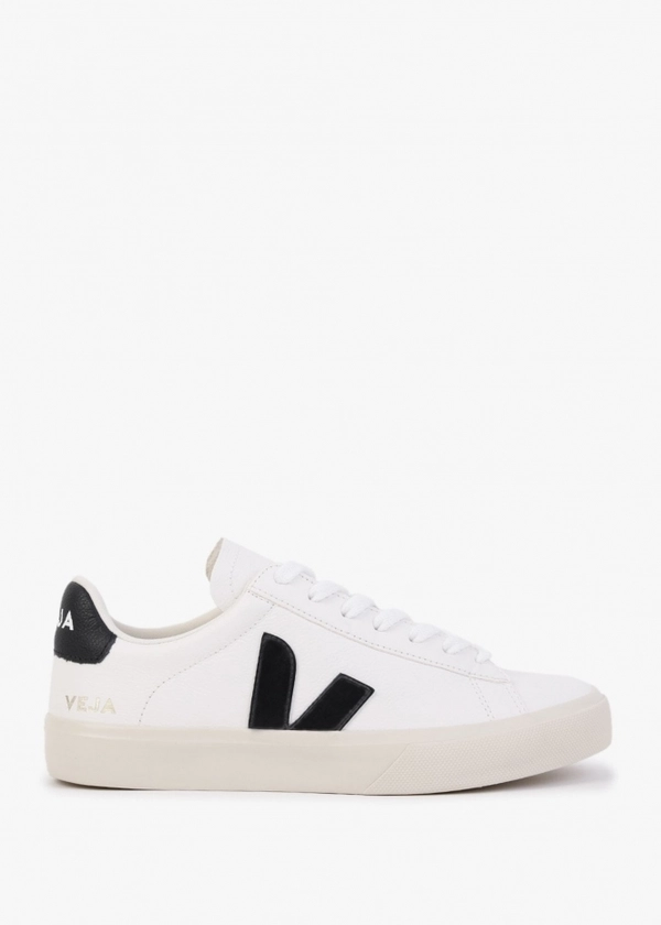 Campo Chromefree Leather Extra White Black Trainers