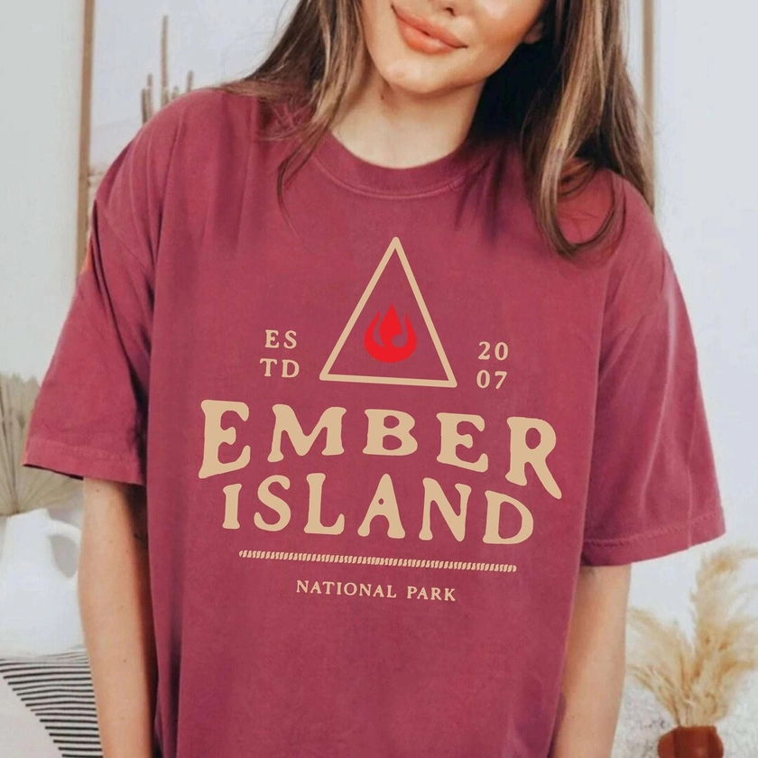 Ember Island National Park Comfort Colors Unisex T-shirt - Etsy