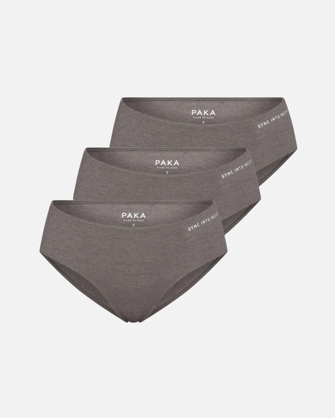 Women's Alpaca Underwear 3-Pack