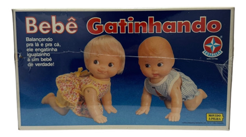 Boneca Bebê Gatinhando - Estrela - R$ 399,9