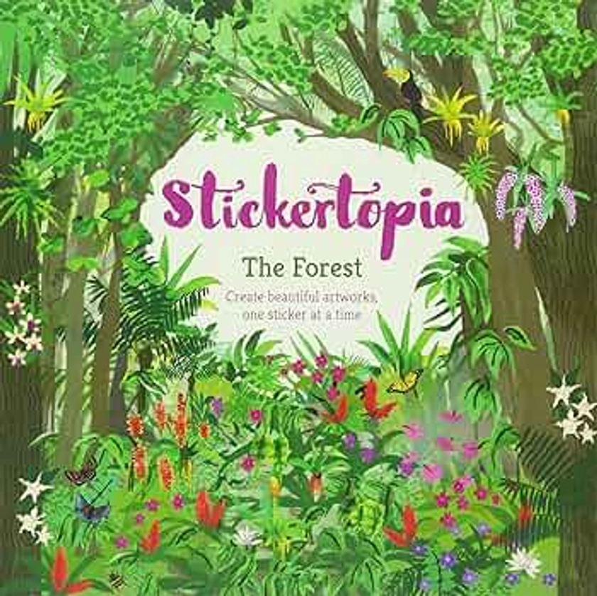 Stickertopia The Forest: Create beautiful artworks, one sticker at a time