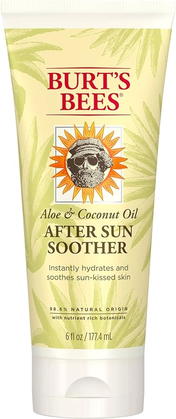 Outdoor by Burt's Bees Aloe & Linden Flower After Sun Soother 177ml : Amazon.co.uk: Beauty