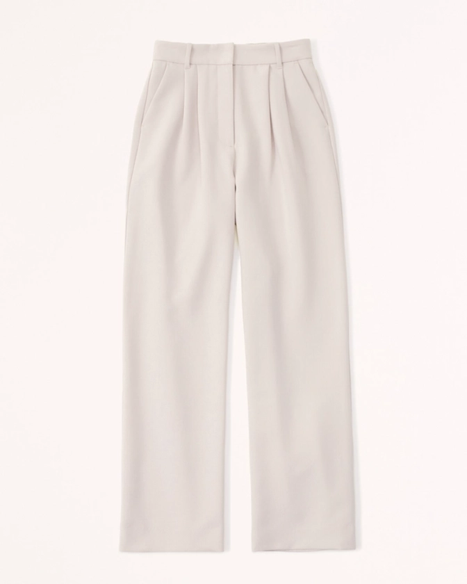 Women's A&F Sloane Tailored Pant | Women's Bottoms | Abercrombie.com