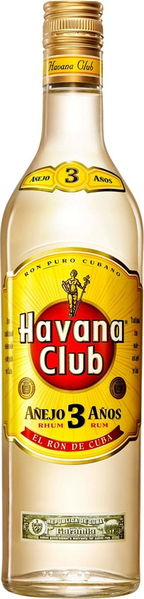 Havana Club Anejo 3-Year-Old White Cuban Rum