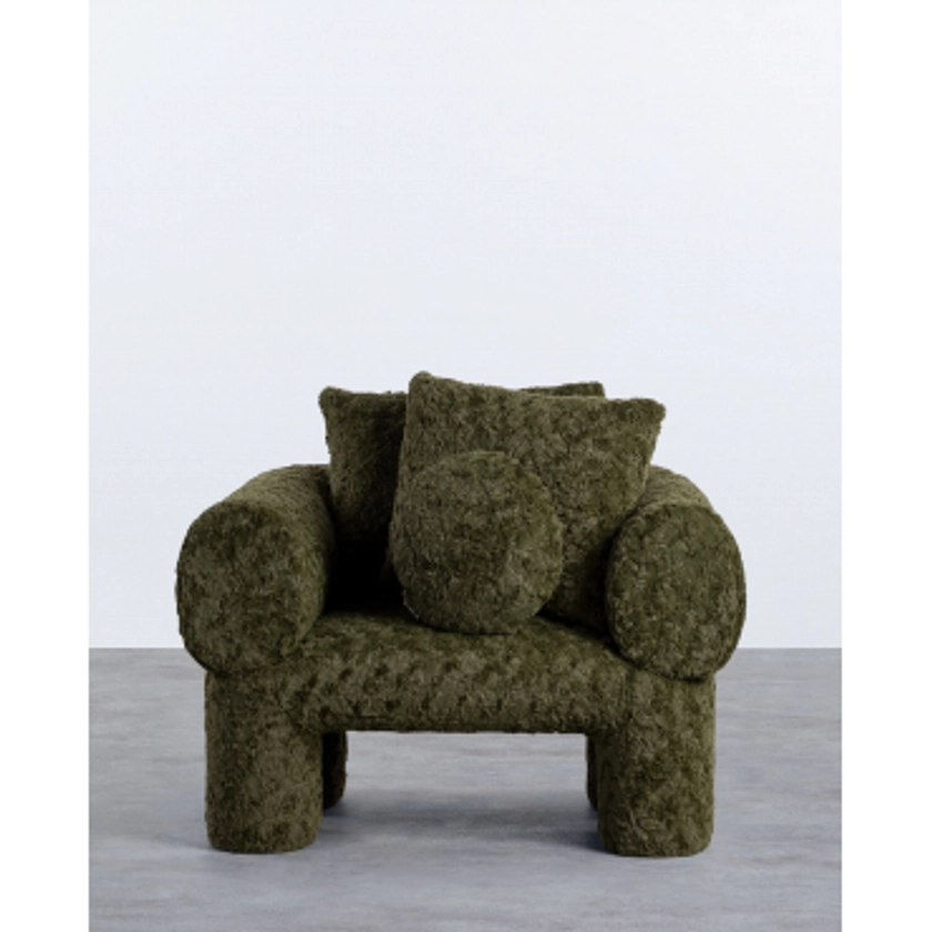 Fauteuil en Tissu Sulli Furry 