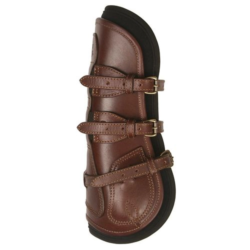 Majyk Equipe® Leather Jump Boots with Removable Impact Liners (Buckle Closure) - M/L | Dover Saddlery
