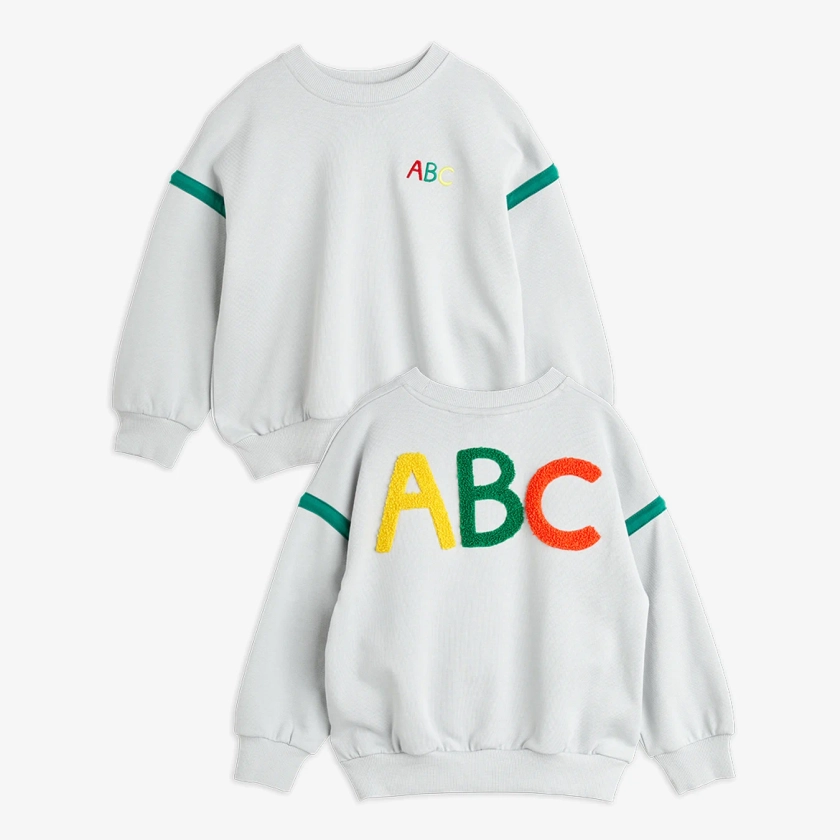 ABC Chenille Sweatshirt Grey