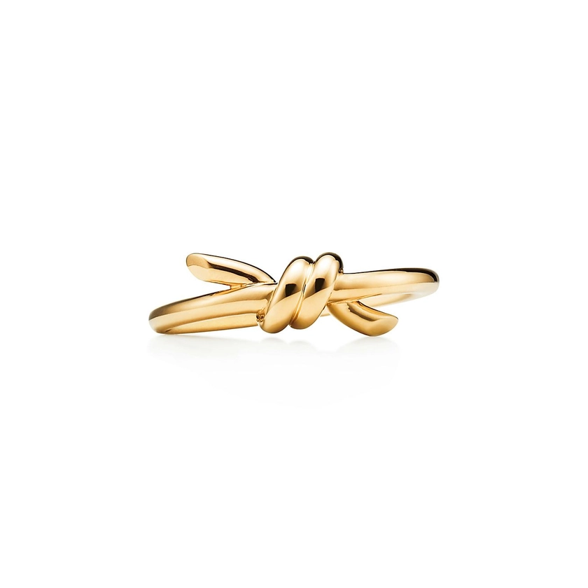 Tiffany Knot Ring in Yellow Gold | Tiffany & Co.