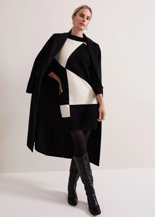 Hetty Ripple Colour Block Tunic