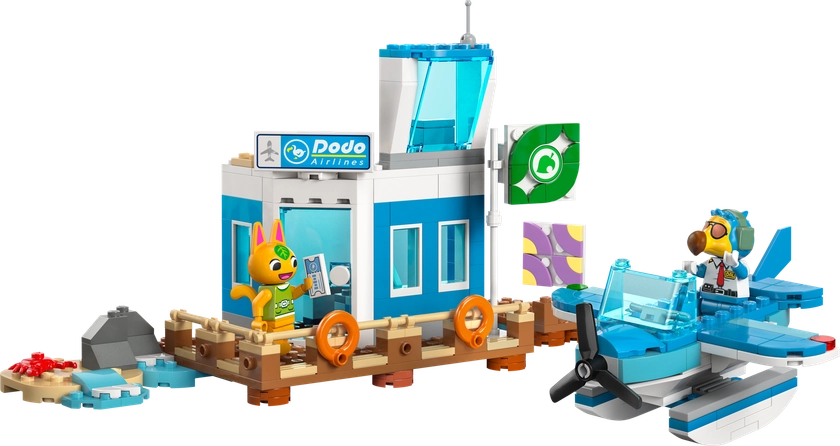 Voyage aérien avec Dodo Airlines 77051 | Animal Crossing™ | Boutique LEGO® officielle FR 