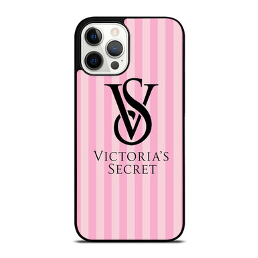 VICTORIA'S SECRET STRIPE LOGO iPhone Case Cover