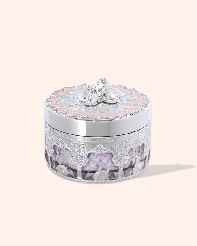 Swan Ballet Music box Loose Setting Powder